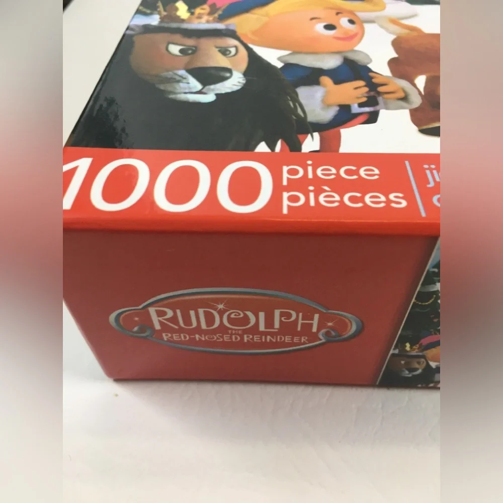 Rudolph the Red-Nosed Reindeer 1000-Piece Puzzle - Classic Holiday Scene